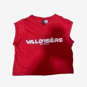 H&M Val d’lesère Ski Club graphic tee short jersey top